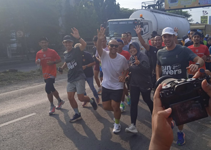 Bupati Batang Pimpin Run 5 Km, Dorong Kampanye Selamatkan Sungai dari Sampah
