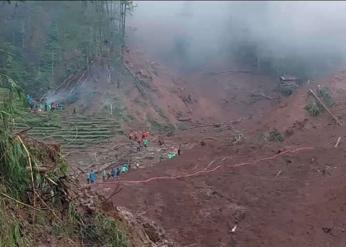 Dilaporkan Hilang, Ayah dan Anak Diduga Tertimbun Longsor di Watukumpul Pemalang 
