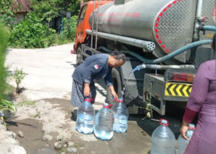 1224 Jiwa Terdampak Kekeringan di Kecamatan Bancak Kabupaten Semarang