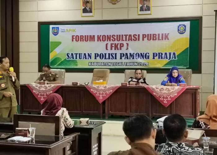 Satpol PP Tegal Bersih-Bersih, Komandan: Laporkan Kalau Ada yang Main Pungli!