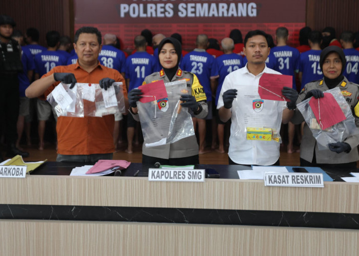 Operasi Cipta Kondisi Jelang Ramadhan 2025, Polres Semarang Bekuk Sejumlah Pelaku Kejahatan