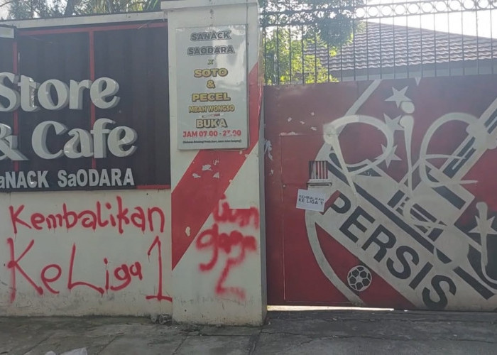 Persis Solo Legawa Aksi Vandalisme Suporter Sebagai Bentuk Kekecewaan