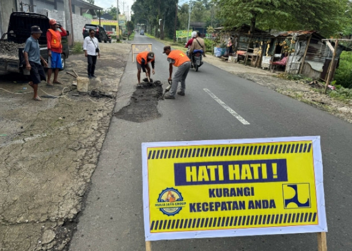 Manjakan Wisatawan, Jalan Menuju Guci Kabupaten Tegal Diperbaiki