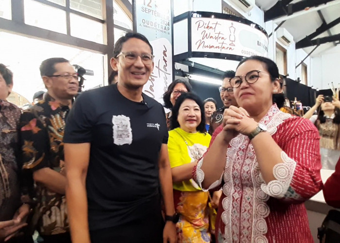 Sandiaga Uno Histeris Bertemu Agustina Wilujeng