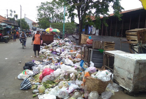 Pengelola Pasar Tradisional di Brebes Kelimpungan Tangani Sampah, Ini Pemicunya 