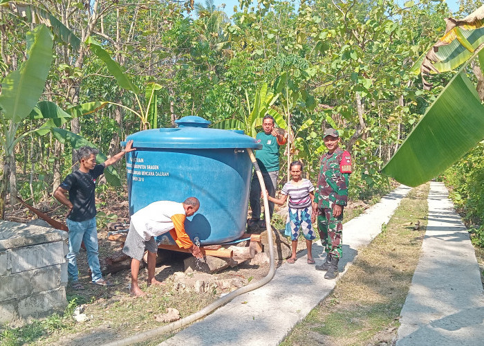 Dampak Kekeringan. 2 Desa di Jenar Sragen Masih Butuh Air Bersih