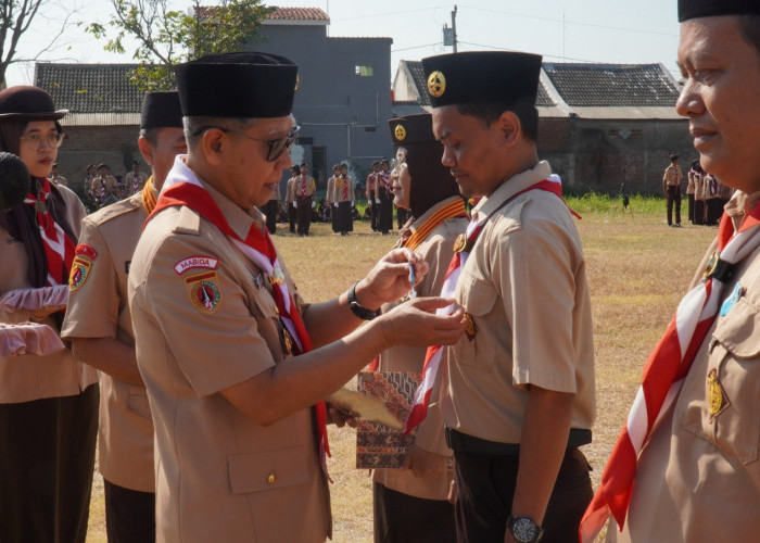 HUT ke-63 Pramuka, 6 Orang Kota Tegal Dapat Penghargaan Lencana Pancawarsa