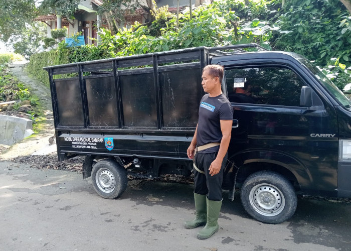 Antisipasi Tumpukan Sampah di Posko Pengungsian, DLH Tegal Kirim Armada ke Desa Padasari 