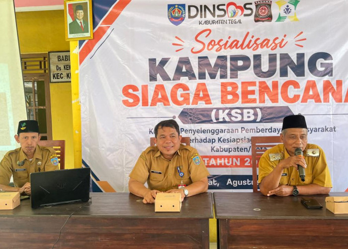 Cegah Risiko Sejak Dini, Pemkab Tegal Genjot Pembentukan Kampung Siaga Bencana