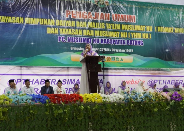 Awali 2026, Muslimat NU Batang Mantapkan Pengajian Kolaborasi HIDMAT–YHM
