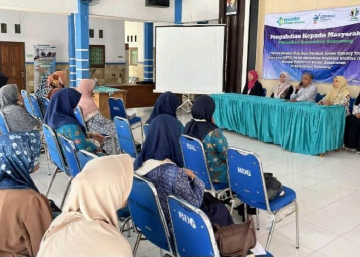 Kader Kesehatan Kelurahan Bandung Tegal Digembleng Soal Deteksi Dini LUTS Penderita Diabetes Melitus