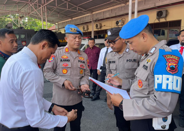 Propam Polres Grobogan Tertibkan Senpi Personel, Pastikan Penggunaannya Sesuai Prosedur