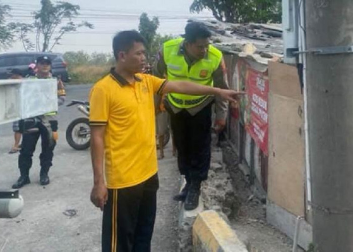 Diduga Mencuri Kabel Grounding, Seorang Pria Diamankan Warga dan Digelandang ke Polsek