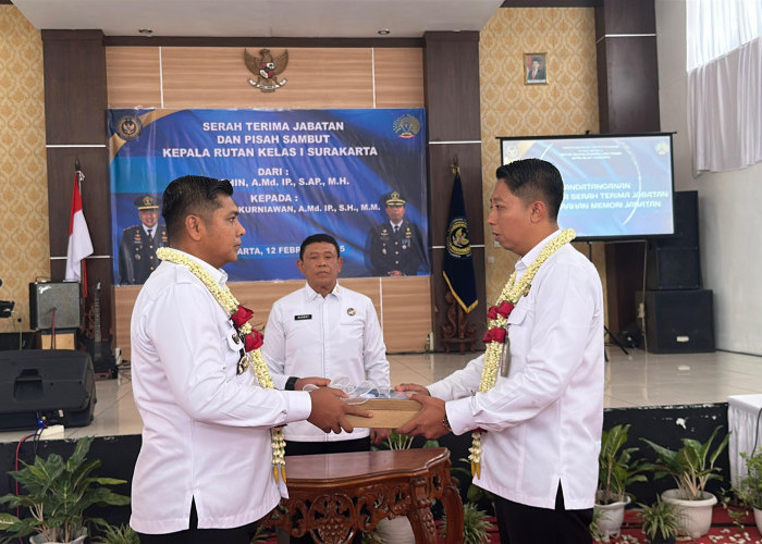 Bhanad Shofa Kurniawan Resmi Jabat Kepala Rutan Solo, Fokus Atasi Overkapasitas