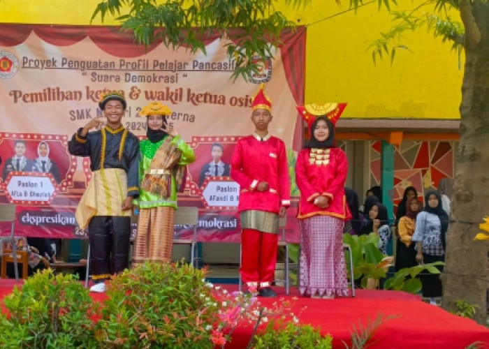 SMK Negeri 2 Adiwerna Kabupaten Tegal Adakan Pemilihan Ketua OSIS 