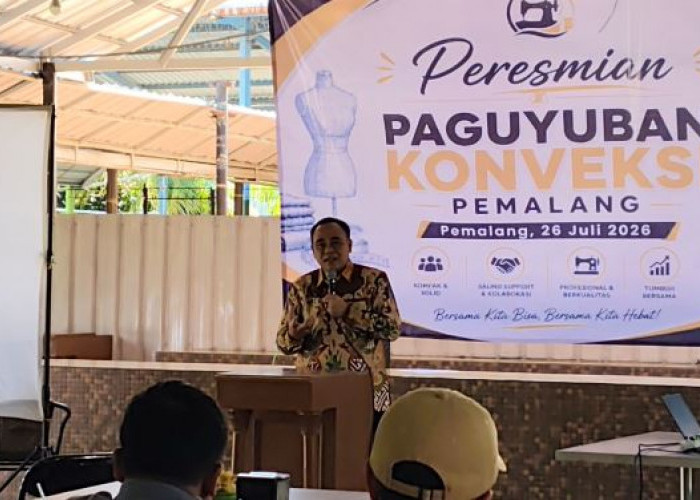 Resmi Dilantik, Wakil Bupati Pemalang Dorong Paguyuban Konveksi Perkuat Ekonomi Daerah Lewat Kolaborasi