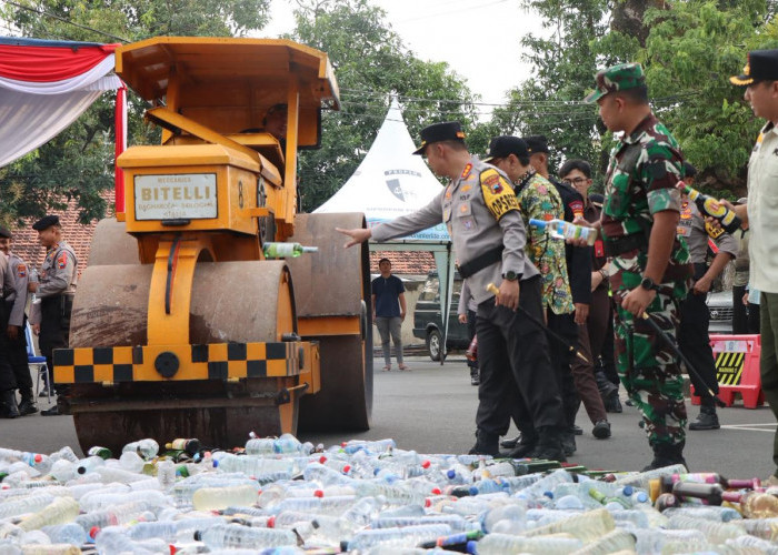 Sterilkan Miras di Pati Bumi Mina Tani, Terbukti Kerap Pemicu Aksi Kriminalitas