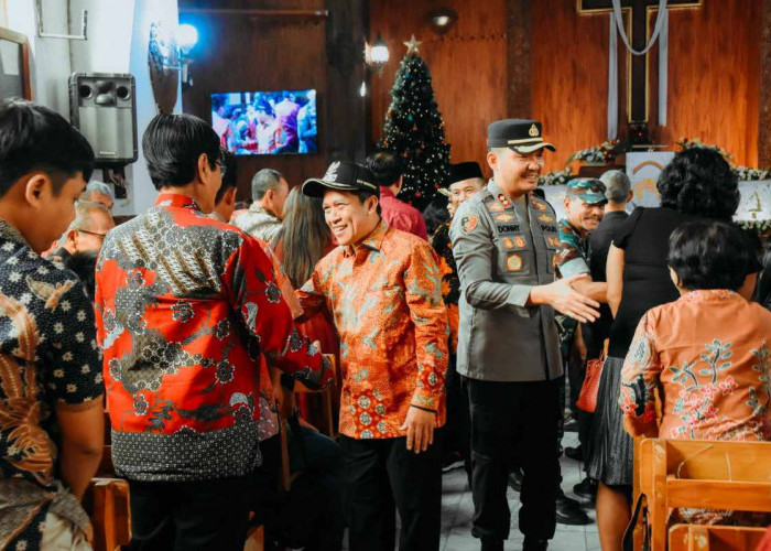 Pastikan Keamanan Perayaan Natal, Bupati Wonosobo Kunjungi Empat Gereja