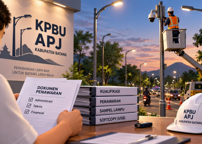 Tender KPBU APJ Batang: Belum Ada Dokumen Penawaran Masuk, Batas Akhir 17 September