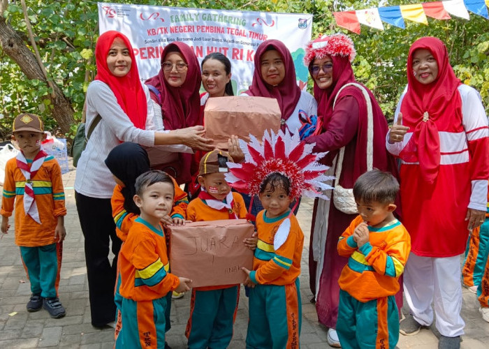 Meriahkan HUT RI, TK Negeri Pembina Tegal Timur kota Tegal Adakan Lomba