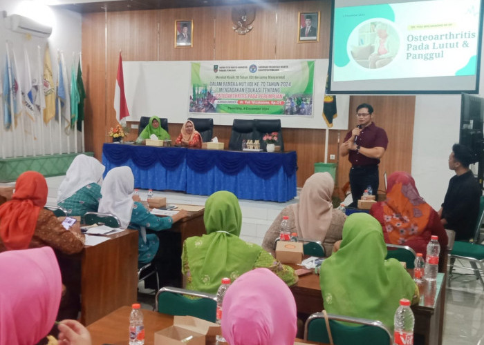 IIDI Cabang Kabupaten Pemalang Peringati HUT ke-70, Beri Edukasi Osteoarthritis Pada Perempuan 