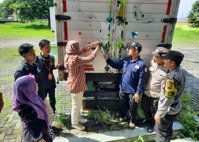 Polres Tegal Awasi Distribusi Logistik Pilkada 