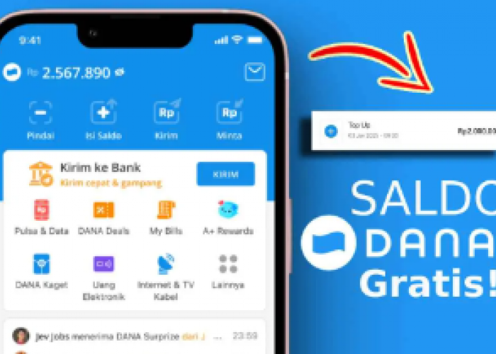 6 Cara Dapat Saldo Dana Gratis