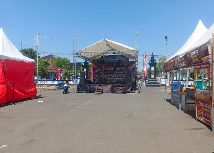 Batang Fair Merdeka Tutup Jalan Veteran 9 Hari, Dishub Mengaku Belum Terima Permohonan Izin