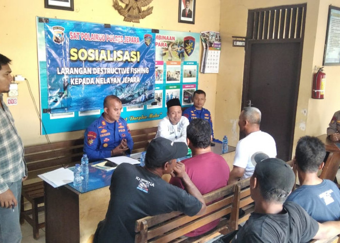Satpolairud Tebar Ancaman, Tangkap Nelayan Jepara Pelaku Destructive Fishing