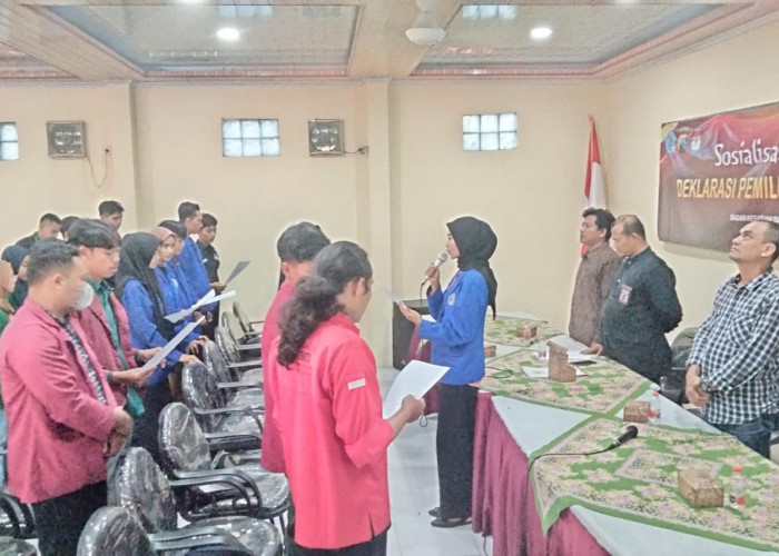 Perwakilan OKP dan Mahasiswa di Kabupaten Brebes Deklarasi Pemilu Damai