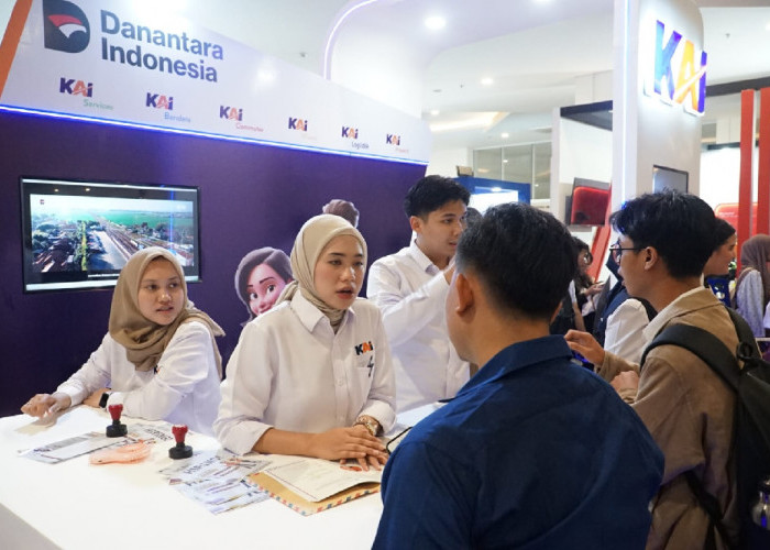 Membludak! 1.200 Pelamar Serbu Booth KAI di Job Fair Semarang 2026, Antrean Mengular Sejak Pagi