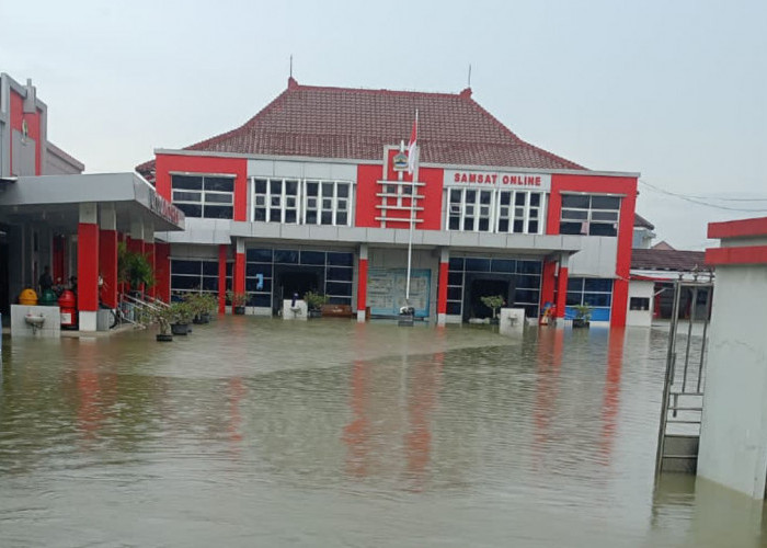 Kantor Samsat Kendal Terendam Banjir Dua Hari, Layanan Pajak Kendaraan Lumpuh