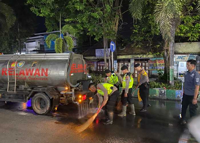Insiden Tumpahan Oli di Jalan Mengancam Nyawa Pengendara Motor, Begini Kata Polresta Pati