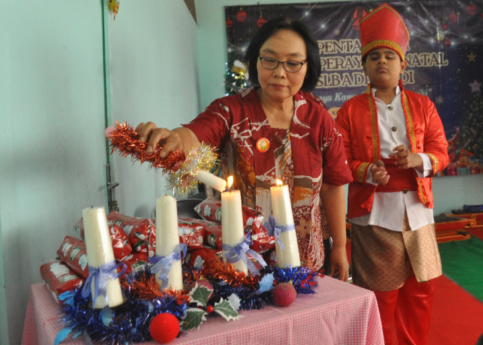 Bawakan Pentas Seni, Siswa SLB-A Dria Adi Junjung Tinggi Keberagaman Pada Perayaan Natal 