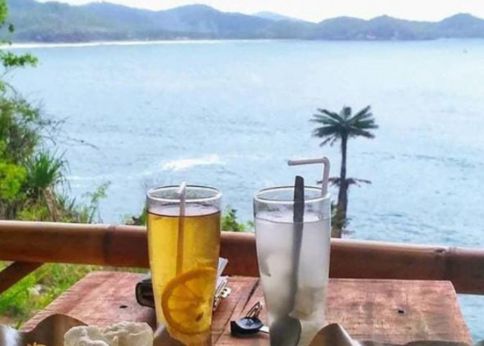Rekomendasi Kafe Instagramable di Pacitan, Nongkrong dengan View Laut Biru