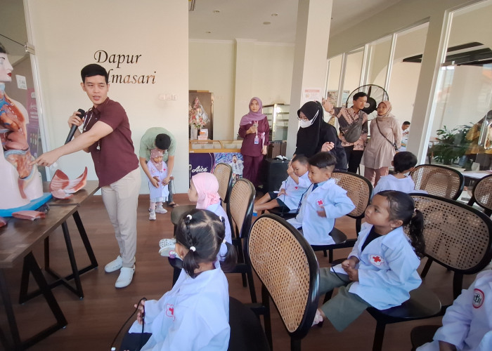 Puluhan Anak PAUD di Pekalongan Jadi Dokter Kecil di Klinik, Belajar Hidup Sehat Sejak Dini