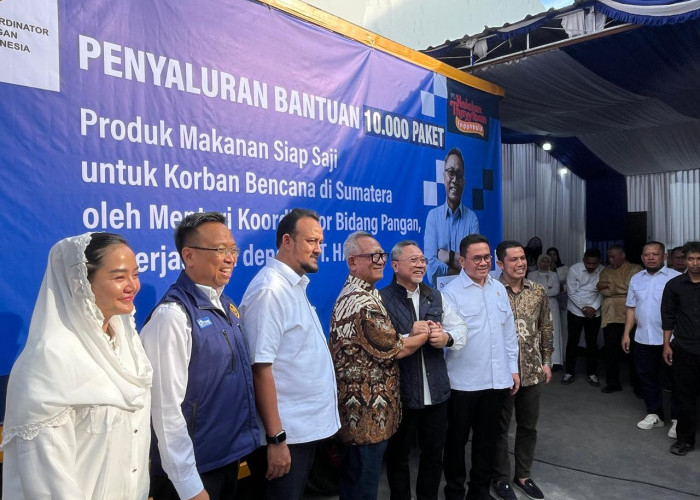 Wong Solo Grup Kirim 10.000 Paket Makanan Siap Saji ke Korban Bencana di Sumatera