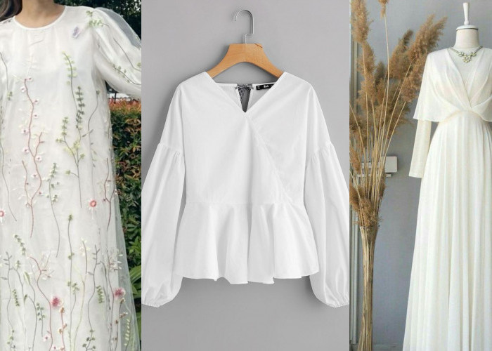 Rekomendasi Baju Putih untuk Lebaran yang Kekinian dan Fashionable