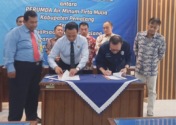 Perumda Air Minum Tirta Mulia Gandeng Kejari Kabupaten Pemalang