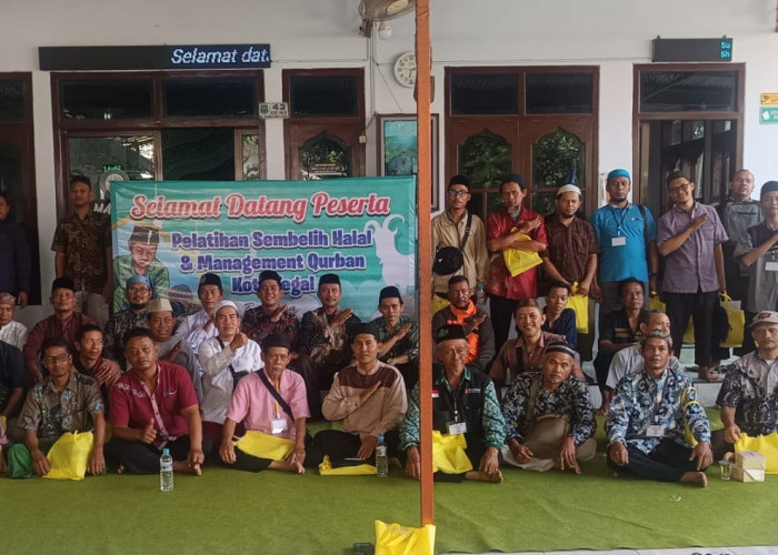 Jelang Idul Adha, Peserta Pelatihan Juru Sembelih Halal di Kota Tegal Membludak 