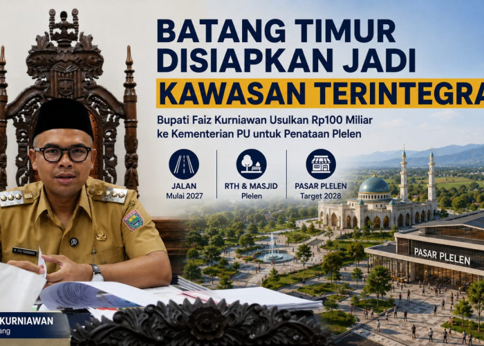 Genjot Batang Timur, Bupati Faiz Kejar Rp100 Miliar ke Kementerian PU