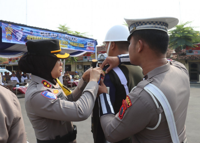 Polres Tegal Gelar Apel Operasi Patuh Candi 2026, Dari 26 Oktober hingga 8 November 2026