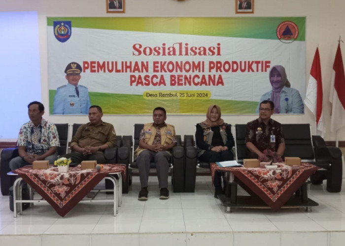 BPBD Kabupaten Tegal Adakan Pelatihan Peningkatan Ekonomi Produktif Bagi Relawan