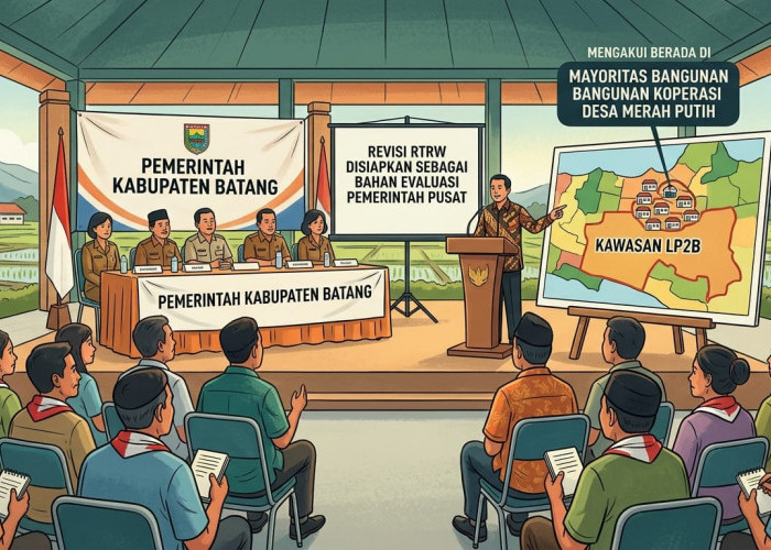 Fakta Terungkap, Banyak Koperasi Desa Merah Putih Batang Berdiri di LP2B