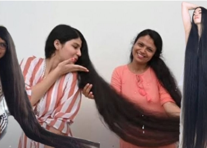 Luar Biasa! Ini Dia 7 Orang Pemilik Rambut Terpanjang DI Dunia, 2 Orang Dari Indonesia Lho