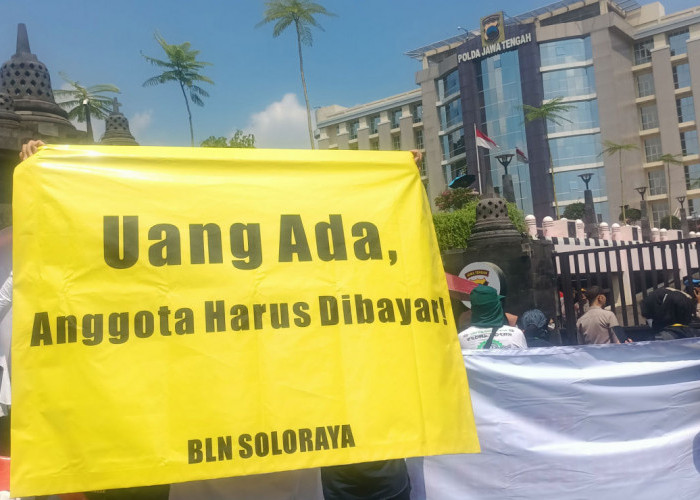Korban Koperasi BLN Demo di Polda Jateng, Tuntut Pengembalian Dana dan Penangkapan Otak Kasus