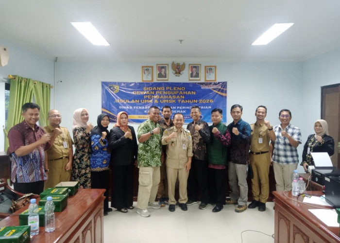 Alfa 0,7 Dipilih, UMK Demak 2026 Tembus Rp3,12 Juta