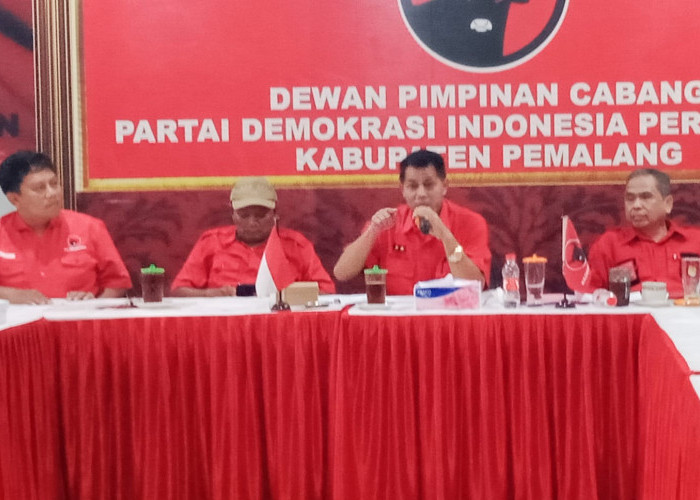 DPC PDI Perjuangan Kabupaten Pemalang Rapat Pleno Bentuk Panitia Penjaringan Bupati 