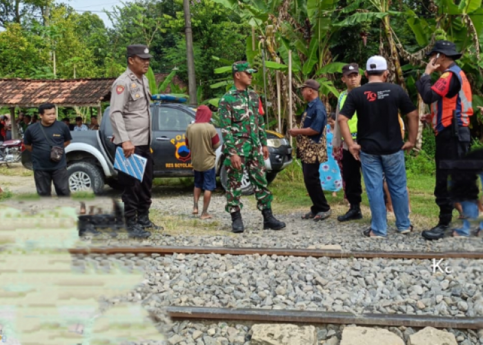 Lansia 92 Tahun Tewas Tertabrak KA Banyubiru di Juwangi Boyolali