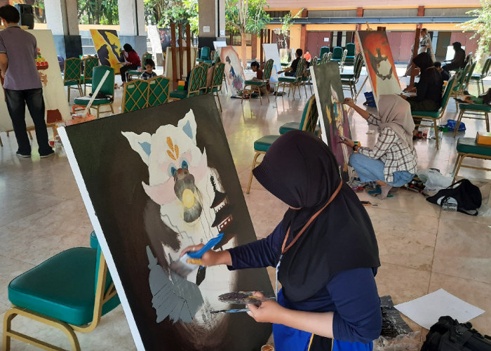 Saat AI Mencipta Gambar dalam Hitungan Detik, Mahasiswa Ini Tetap Percaya pada Sapuan Kuas
